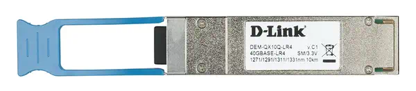 D-Link DEM-QX10Q-LR4 module émetteur-récepteur de réseau Fibre optique D-Link - visuel 1 - hello RSE - Format Quad Small Form-factor Pluggable Plus