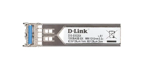 D-Link DIS‑S302SX module émetteur-récepteur de réseau Fibre optique 1000 Mbit/s mini-GBIC - Switchs et Hubs - visuel 2