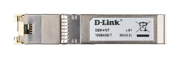 Vente D-LINK 10G SFP+ RJ-45 Transceiver 10Gbit/s Full Duplex D-Link au meilleur prix - visuel 2