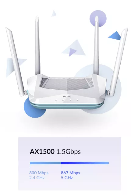 Achat D-LINK AX1500 Smart Router sur hello RSE - visuel 9