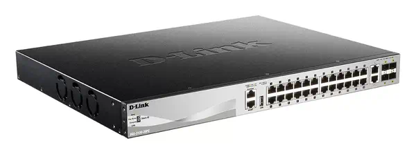 D-Link DGS-3130-30PS/E commutateur réseau Géré L3 Gigabit Ethernet D-Link - visuel 1 - hello RSE - Une fiabilité exceptionnelle