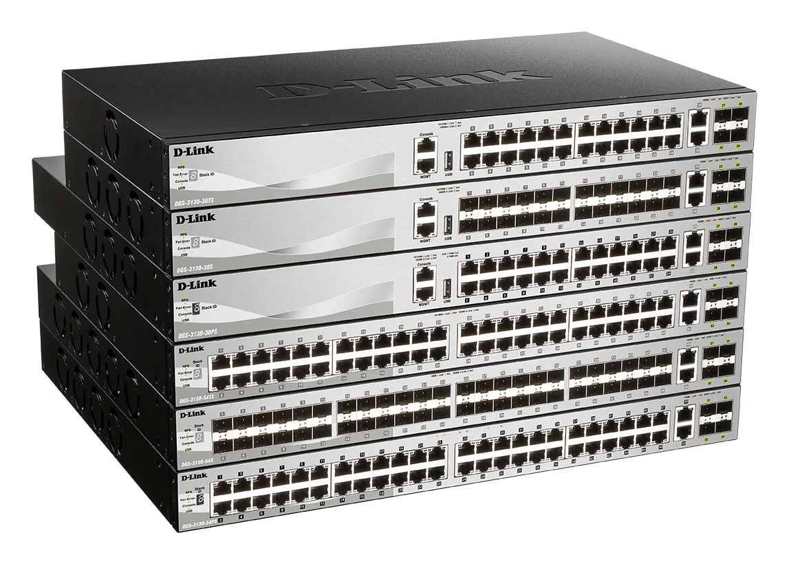 D-LINK 54-Port Layer 3 Fiber Gigabit Stack Switch D-Link - visuel 1 - hello RSE - Fonctions de sécurité complètes