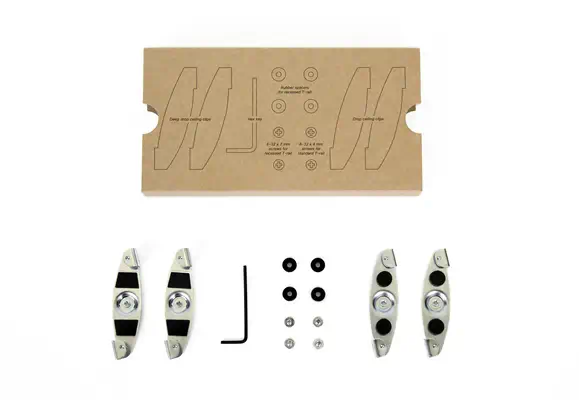 Cisco Meraki T-Rail Channel Adap Mount Kit - Accessoire Wifi - visuel 1