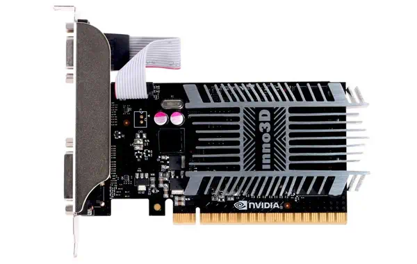 INNO3D GT 710 SDDR3 LP NVIDIA GeForce GT 710 2 Go GDDR3 - Inno3D - Carte graphique - visuel 2