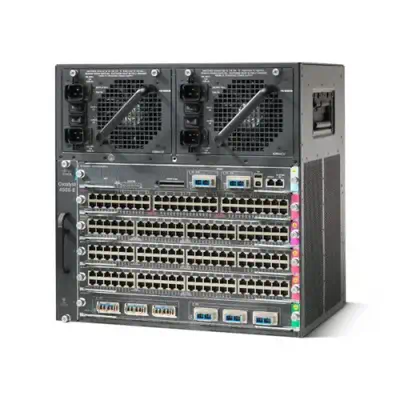 Cisco WS-C4506-E= châssis de réseaux 10U Noir - Switchs et Hubs - visuel 1