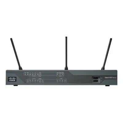 Cisco C897VA-K9 routeur sans fil Gigabit Ethernet Noir - Routeur - visuel 1