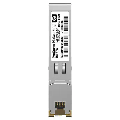 HPE X120 1G SFP RJ-45 T module émetteur-récepteur de réseau Cuivre 1000 Mbit/s - Switchs et Hubs - visuel 1