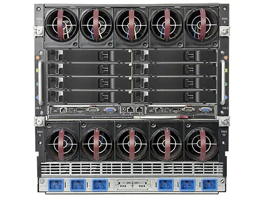 HPE BLc7000 Support Noir, Gris 2400 W - Serveur NAS - visuel 3