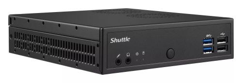 Revendeur officiel Shuttle XPC slim Barebone DH02U, Intel Celeron 3865U, 4x