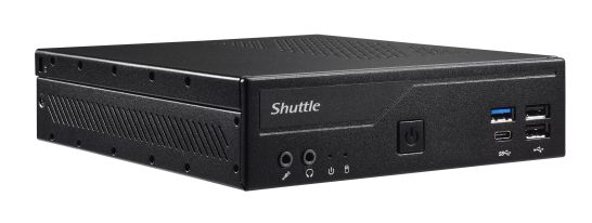 Achat Shuttle Slim PC DH610, S1700, 1x HDMI, 2x DP, 1x 2.5", 2x M.2, 2x LAN (Intel 1G + 2.5G), 2x COM, fonctionnement permanent 24/7, attaches VESA et autres produits de la marque Shuttle