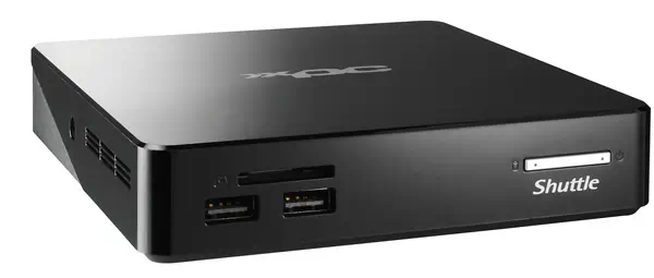 Shuttle XPC nano NS02AV2 Rockchip RK3368 2 Go DDR3L-SDRAM 16 Go eMMC Android 8.1 Nettop Mini PC Noir - Unité Centrale - visuel 4
