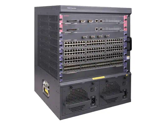 HPE FlexNetwork 7506 châssis de réseaux 13U - Switchs et Hubs - visuel 2