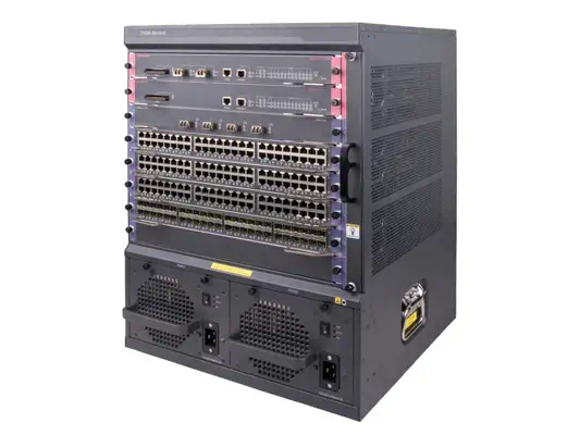 HPE FlexNetwork 7506 châssis de réseaux 13U - Switchs et Hubs - visuel 1