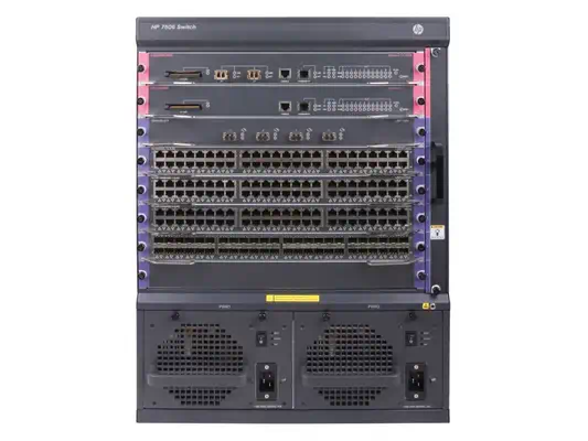 HPE FlexNetwork 7506 châssis de réseaux 13U - Switchs et Hubs - visuel 3