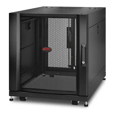 NetShelter SX - Rack 19 pouces - Panneaux de 12U - 600x900x658mm - noir - APC - Rack et Armoire - visuel 2