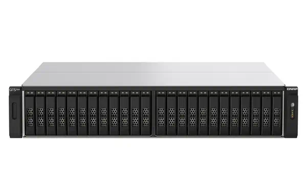 QNAP TS-h2490FU NAS Rack (2 U) EPYC 7302P 256 Go DDR4 0 To QuTS hero Noir, Gris - Serveur NAS - visuel 1