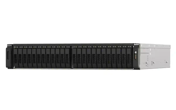 QNAP TS-h2490FU NAS Rack (2 U) EPYC 7302P QNAP - visuel 1 - hello RSE - Renforcez le transfert de données à haut débit grâce à quatre ports 25GbE