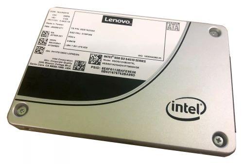 Vente Disque dur Externe LENOVO ThinkSystem 2.5inch Intel S4510 480GB Entry SATA 6Gb Hot Swap