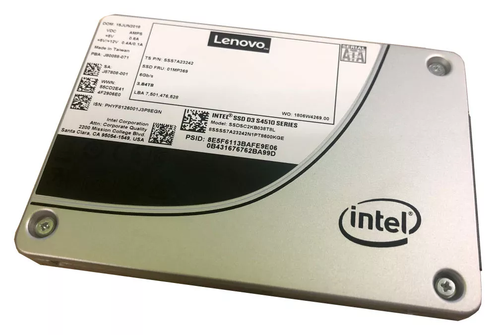Achat LENOVO ThinkSystem 3.5p Intel S4510 960Go Entry SATA au meilleur prix