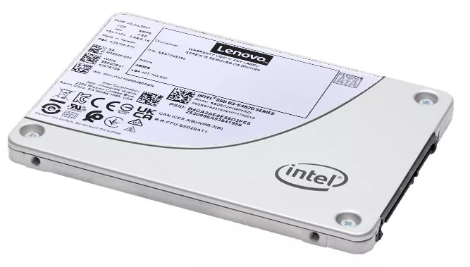 Vente Disque dur SSD LENOVO ISG ThinkSystem 2.5p S4620 960Go Mixed Use sur hello RSE
