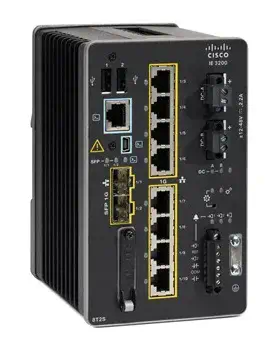Comparaison Cisco Catalyst IE-3200-8T2S-E commutateur réseau Géré L2/L3 Gigabit Ethernet (10/100/1000) Noir