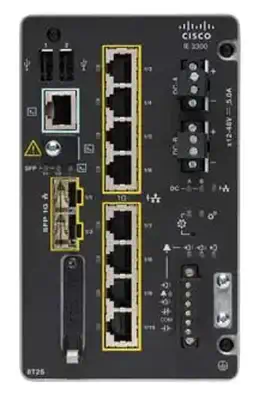 Cisco Catalyst IE-3300-8T2S-E commutateur réseau Géré L2 Gigabit Ethernet (10/100/1000) Noir - Switchs et Hubs - visuel 1