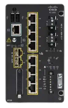 Avis Cisco Catalyst IE-3300-8T2S-E commutateur réseau Géré L2 Gigabit Ethernet (10/100/1000) Noir
