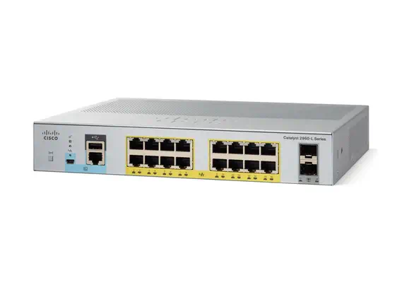 Catalyst 2960L-16PS-LL - Cisco - Switchs et Hubs - visuel 1