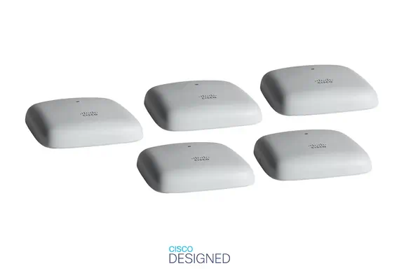 Cisco CBW140AC 867 Mbit/s Blanc Connexion Ethernet, supportant l'alimentation via ce port (PoE) - Accessoire Wifi - visuel 1
