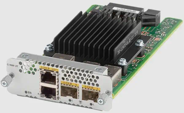 Cisco C-NIM-2T module de commutation réseau Gigabit Ethernet - Routeur - visuel 1