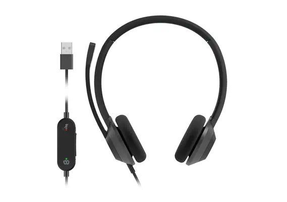 Cisco Headset 322 Casque Avec fil Arceau Bureau/Centre d'appels USB Type-A Noir - Casque Micro - visuel 1