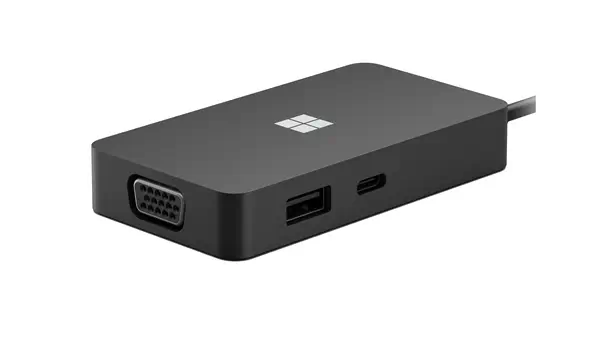 USB-C Travel Hub Black - Microsoft - Station d'accueil pour portable - visuel 1