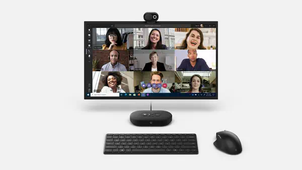 Microsoft Modern webcam 1920 x 1080 pixels USB Noir - Webcam - visuel 4