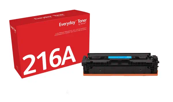 Toner Everyday™ _OEM_NAME_ Cyan de Xerox compatible avec HP 216A (W2411A), Capacité standard - visuel 1