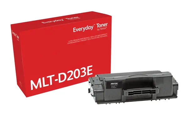 Toner Noir Everyday™ de Xerox compatible avec Samsung MLT-D203E, Grande capacité - visuel 1