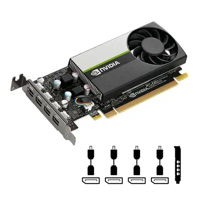 PNY VCNT1000-SB carte graphique NVIDIA T1000 4 Go GDDR6 - Carte graphique - visuel 5