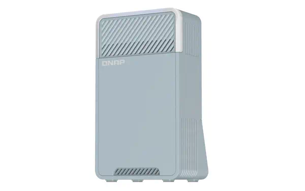 QNAP QMiro-201W routeur sans fil Gigabit Ethernet Bi-bande (2,4 GHz / 5 GHz) Bleu - Switchs et Hubs - visuel 5