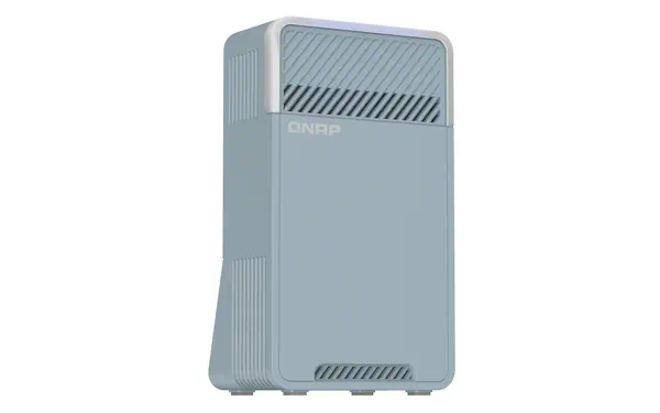 QNAP QMiro-201W routeur sans fil Gigabit Ethernet Bi-bande (2,4 GHz / 5 GHz) Bleu - Switchs et Hubs - visuel 3
