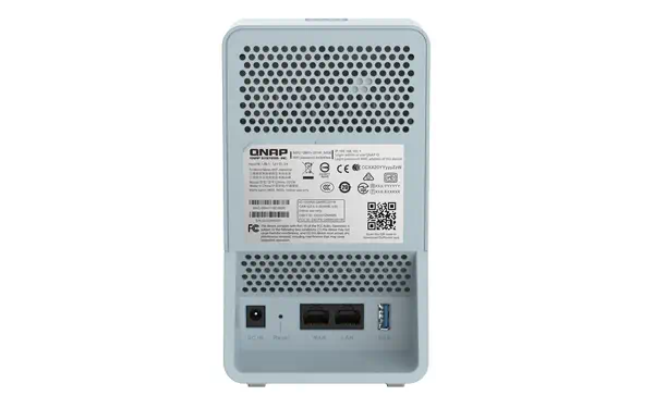 QNAP QMiro-201W routeur sans fil Gigabit Ethernet Bi-bande (2,4 GHz / 5 GHz) Bleu - Switchs et Hubs - visuel 2