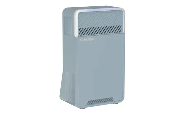 QNAP QMiro-201W routeur sans fil Gigabit Ethernet Bi-bande (2,4 GHz / 5 GHz) Bleu - Switchs et Hubs - visuel 4