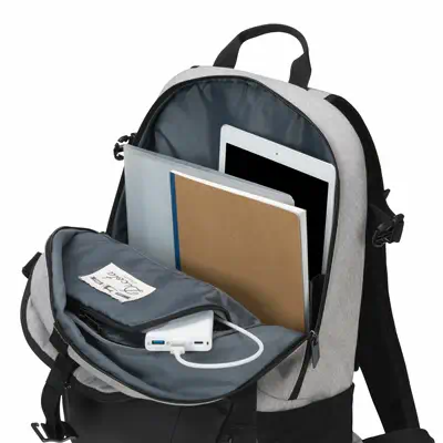 DICOTA GO 39,6 cm (15.6") Sac à dos Gris - Dicota - Sacoche & Housse - visuel 8