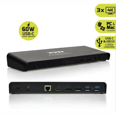 Port Designs PORT Connect 901904-EU station d'accueil Noir - Station d'accueil pour portable - visuel 10