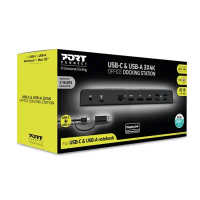 Port Designs PORT Connect 901904-EU station d'accueil Noir - Station d'accueil pour portable - visuel 5