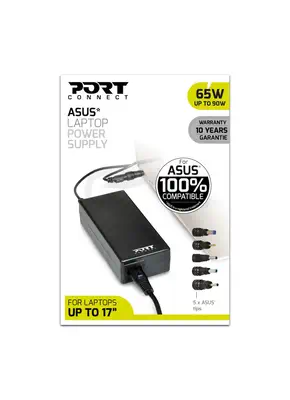 Port Designs 900093-AS adaptateur de puissance & onduleur Intérieure 90 W Noir - Boitier d'alimentation - visuel 2
