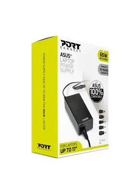 Port Designs 900093-AS adaptateur de puissance & onduleur Intérieure 90 W Noir - Boitier d'alimentation - visuel 1