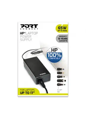 Port Designs 900093-HP adaptateur de puissance & onduleur Intérieure 90 W Noir - Boitier d'alimentation - visuel 2