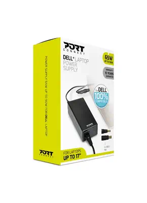 Port Designs 900093-DE adaptateur de puissance & onduleur Intérieure 90 W Noir - Boitier d'alimentation - visuel 1