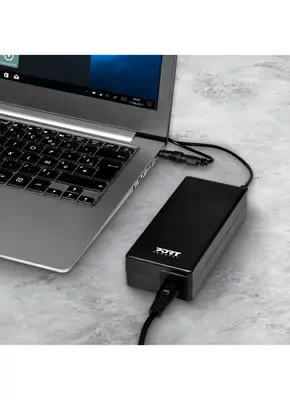 Port Designs 900093-DE adaptateur de puissance & onduleur Intérieure 90 W Noir - Boitier d'alimentation - visuel 3