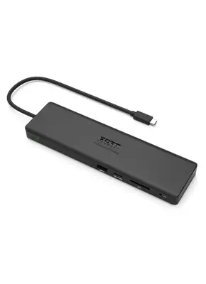 Port Designs 901906-W station d'accueil Avec fil USB 3.2 Gen 2 (3.1 Gen 2) Type-C Noir - Station d'accueil pour portable - visuel 3