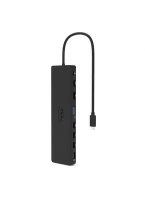 Port Designs 901906-W station d'accueil Avec fil USB 3.2 Gen 2 (3.1 Gen 2) Type-C Noir - Station d'accueil pour portable - visuel 4